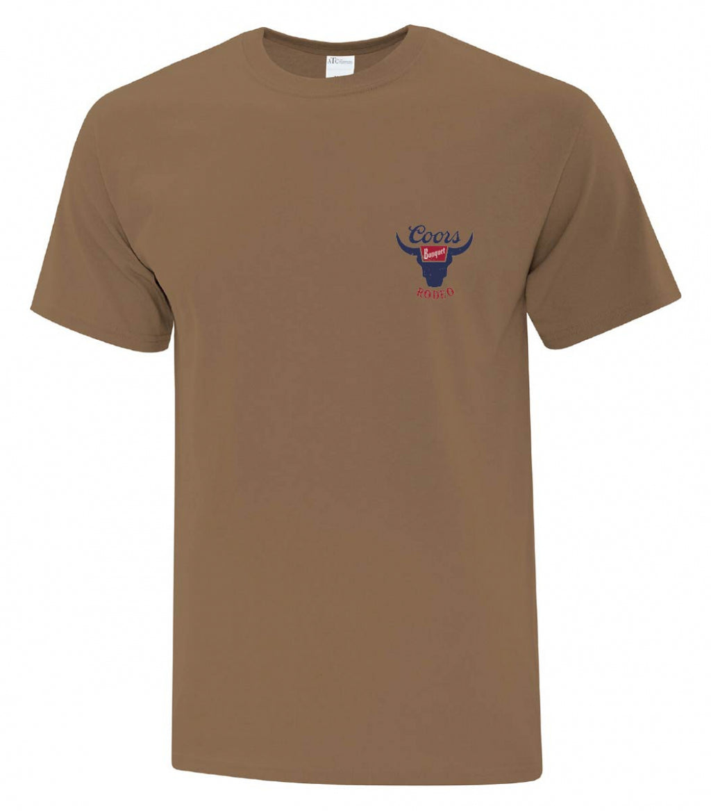 Coors Rodeo Tee in Rodeo Dust Brown