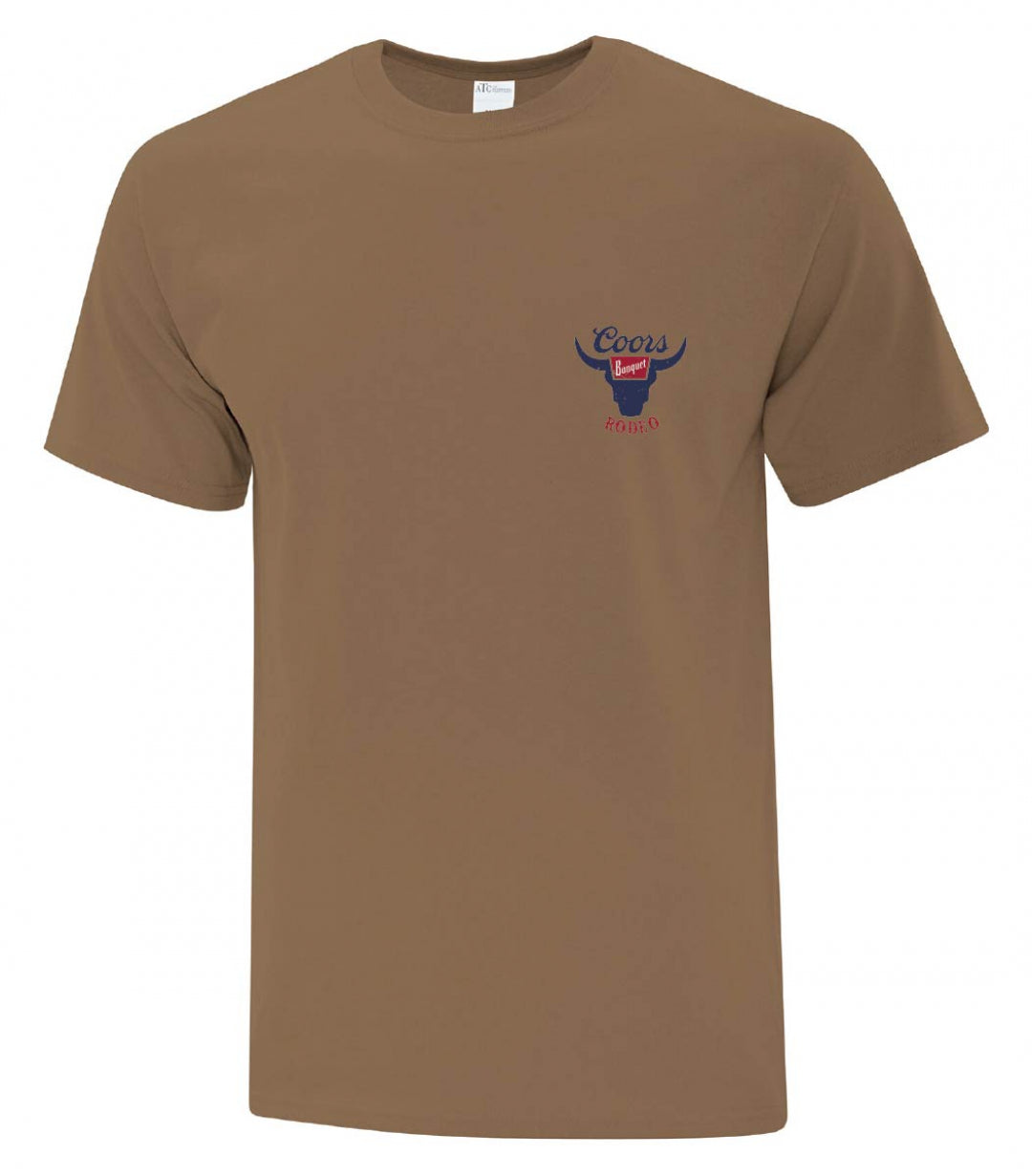 Coors Rodeo Tee in Rodeo Dust Brown