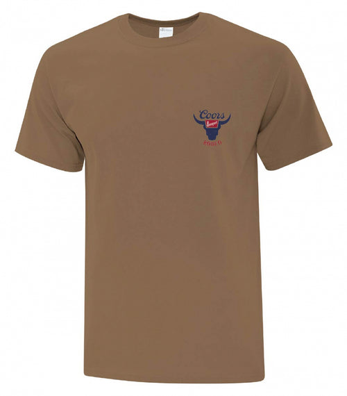 Coors Rodeo Tee in Rodeo Dust Brown