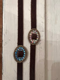 Leather Concho Choker