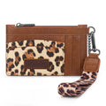 The Cat's Meow Wristlet Card Wallet by Wrangler - Brown