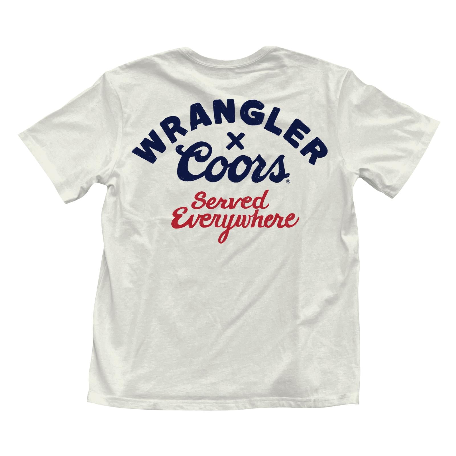 Served Everywhere Coors X Wrangler Tee