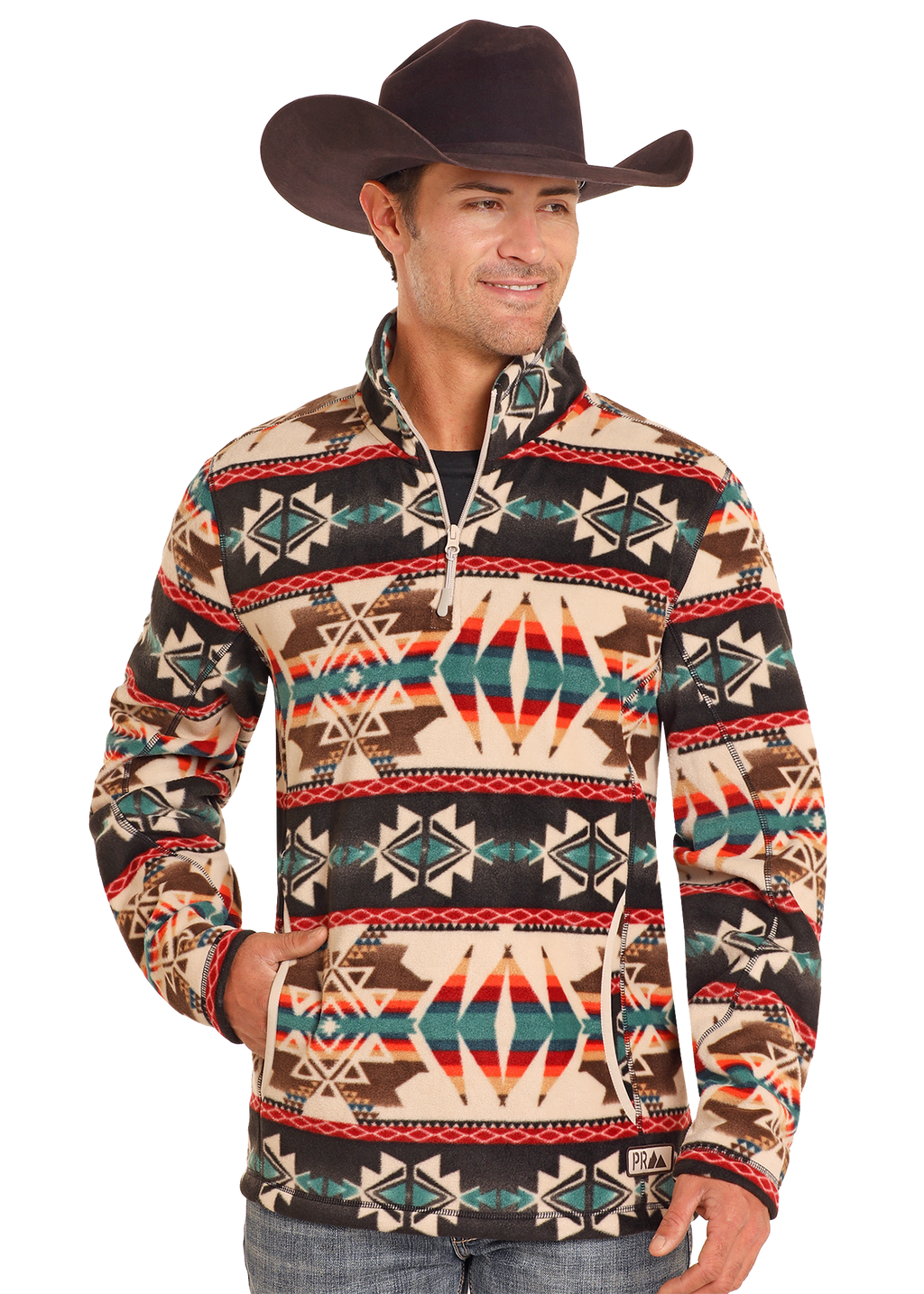 The James Creek Fleece 1/4 Zip by Powder River Outfitters