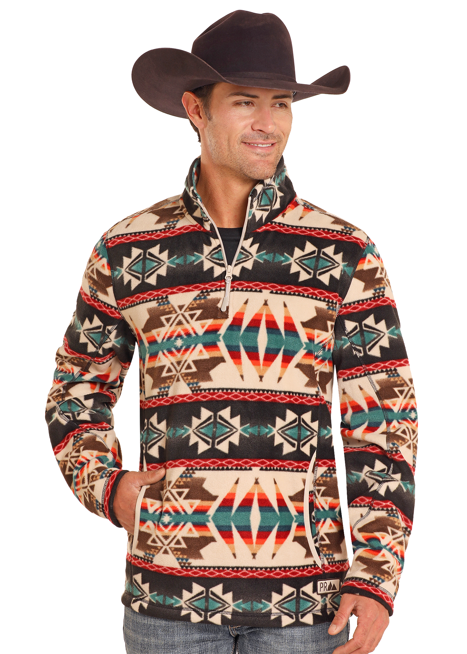 The James Creek Fleece 1/4 Zip by Powder River Outfitters