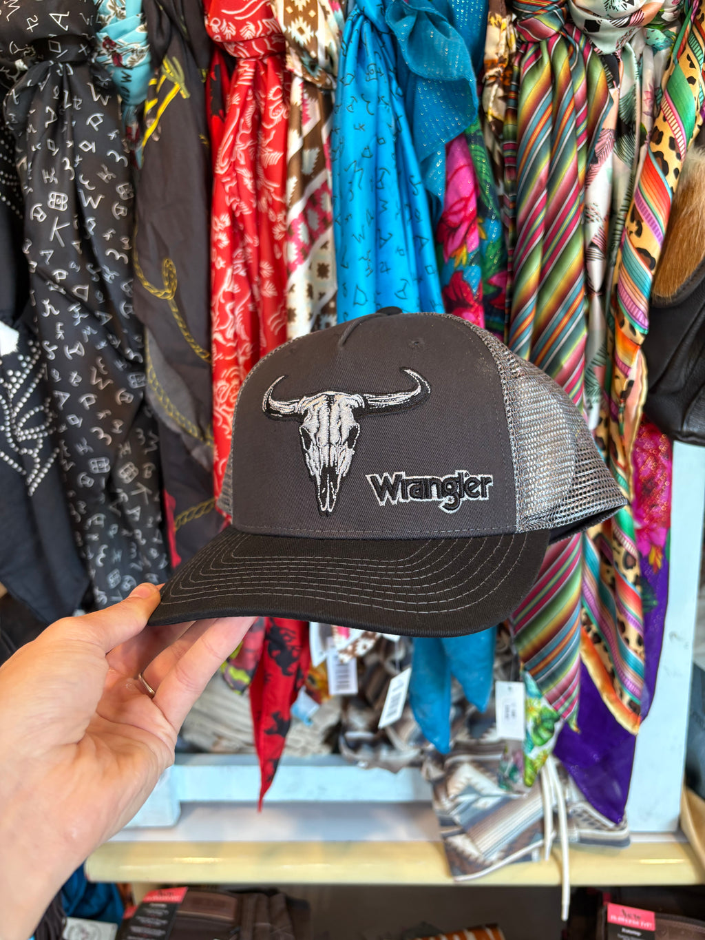 The Outlaw Hat By Wrangler - Charcoal