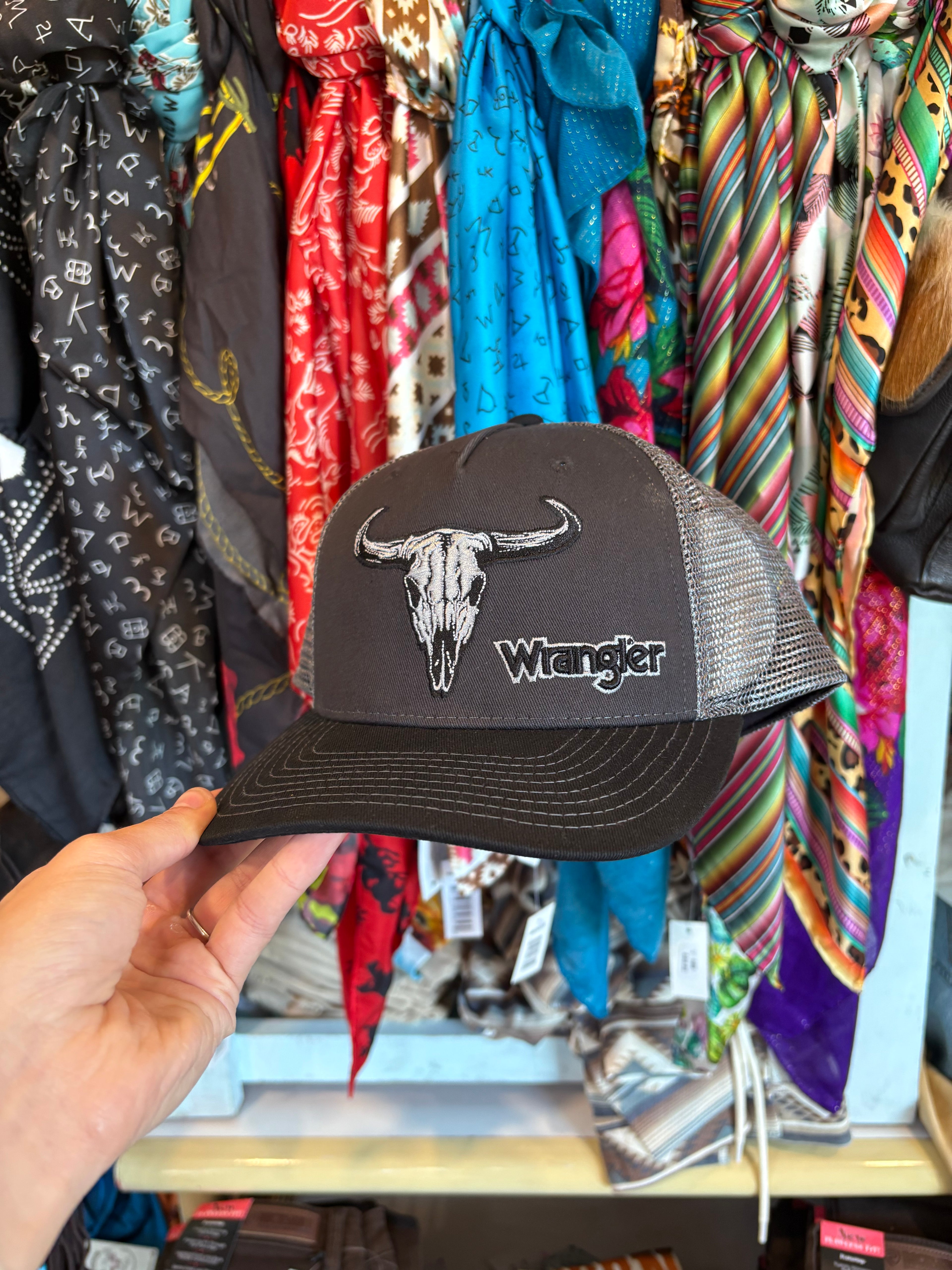 The Outlaw Hat By Wrangler - Charcoal