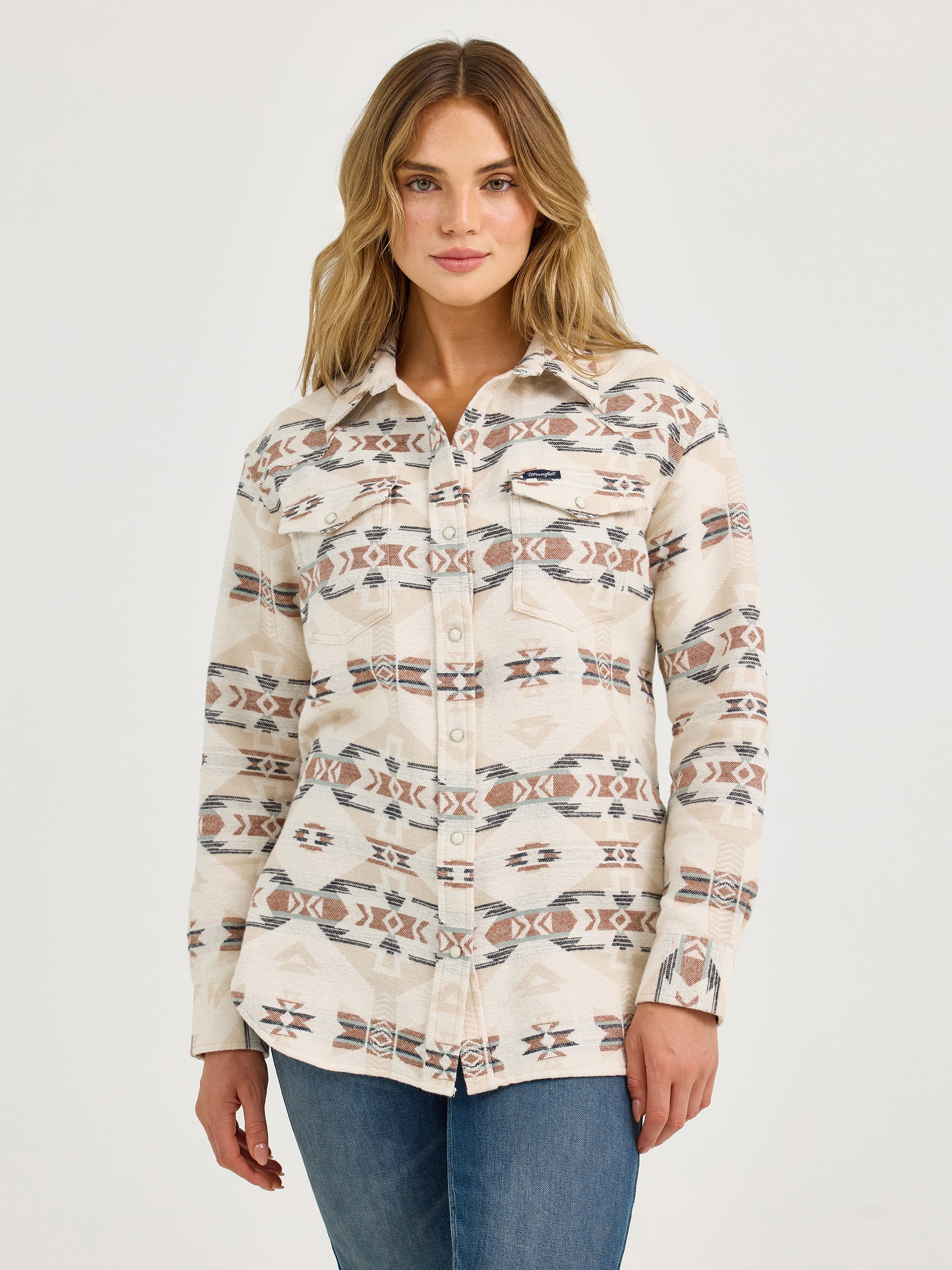 The Abilene Shacket by Wrangler