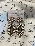 The Ivory Concho Earring