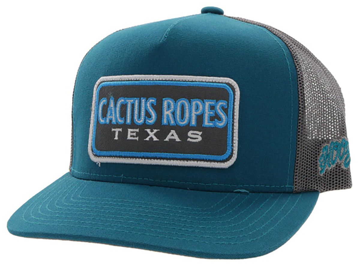 Cactus Ropes by Hooey Teal Blue/Grey Hat