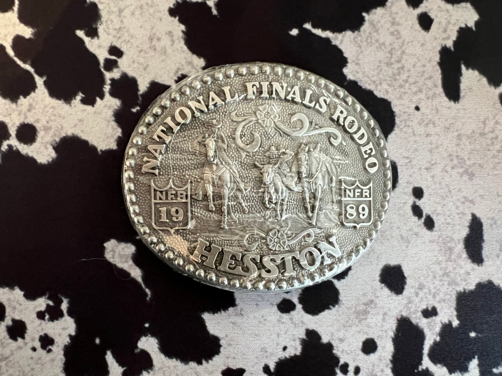 NFR 1989 Commemorative Belt Buckle