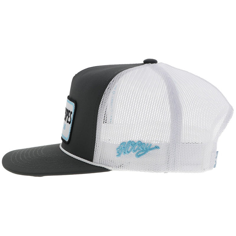 Cactus Ropes Charcoal/White Hat