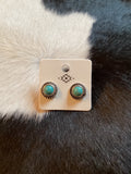 The Reata Turquoise Stone Stud Earrings