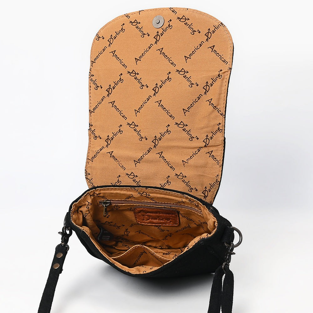 The Boot Stitch Cutie Purse in Licorice by American Darling