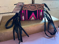 The Ranchette Wristlet Purse - Electric Pink