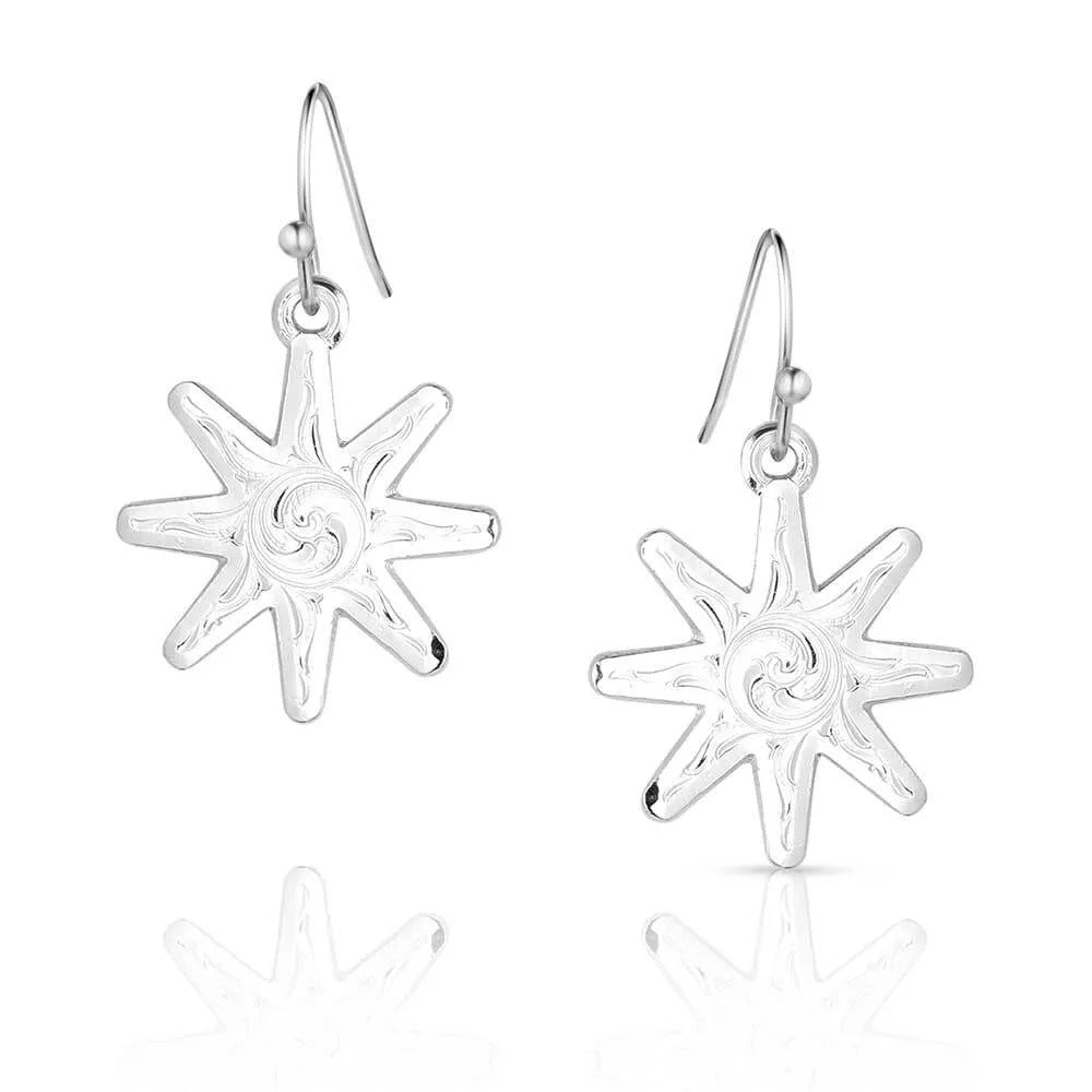 The Chiseled Spur Earrings by Montana Silversmiths
