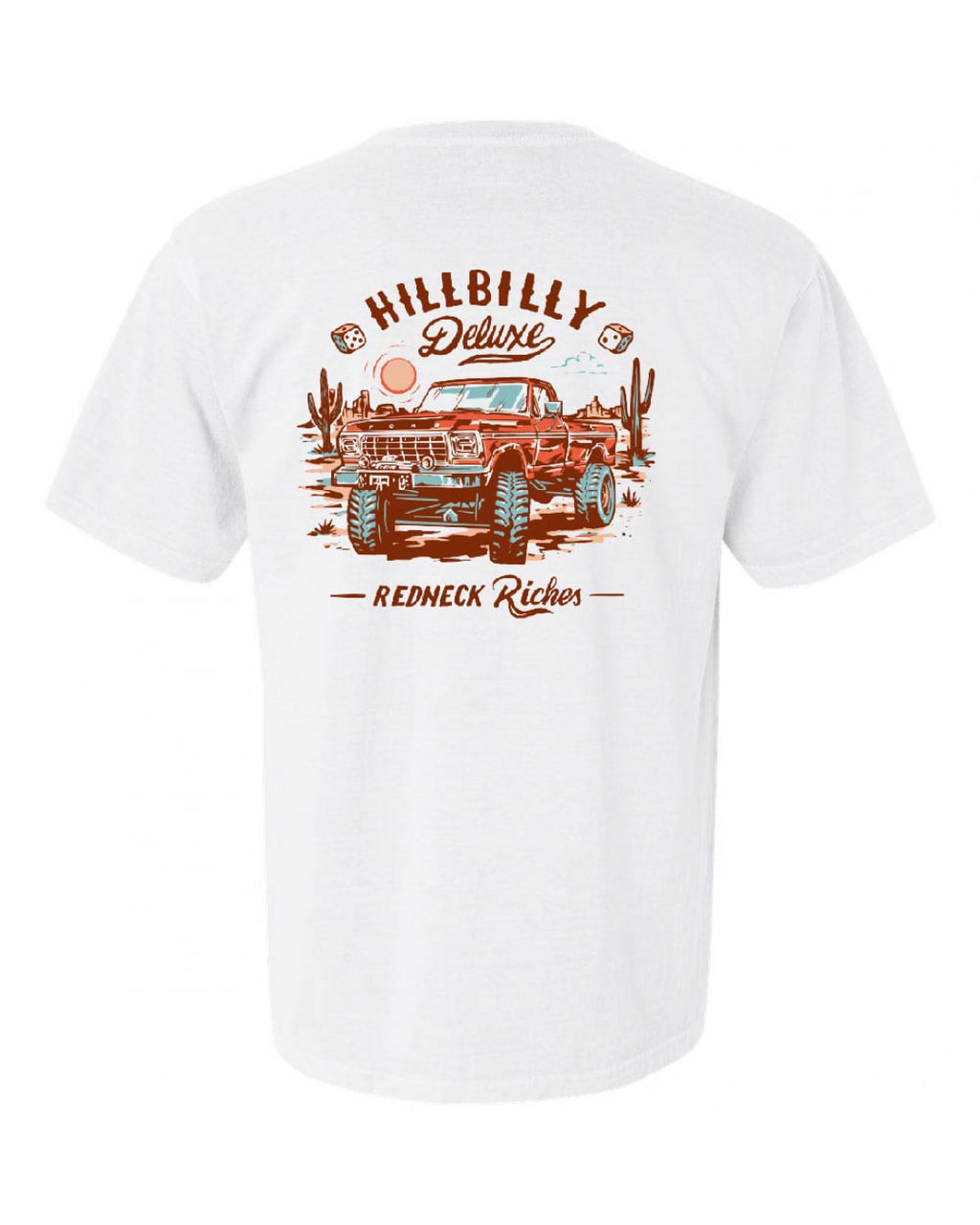 The Original Hillbilly Deluxe Tee - White