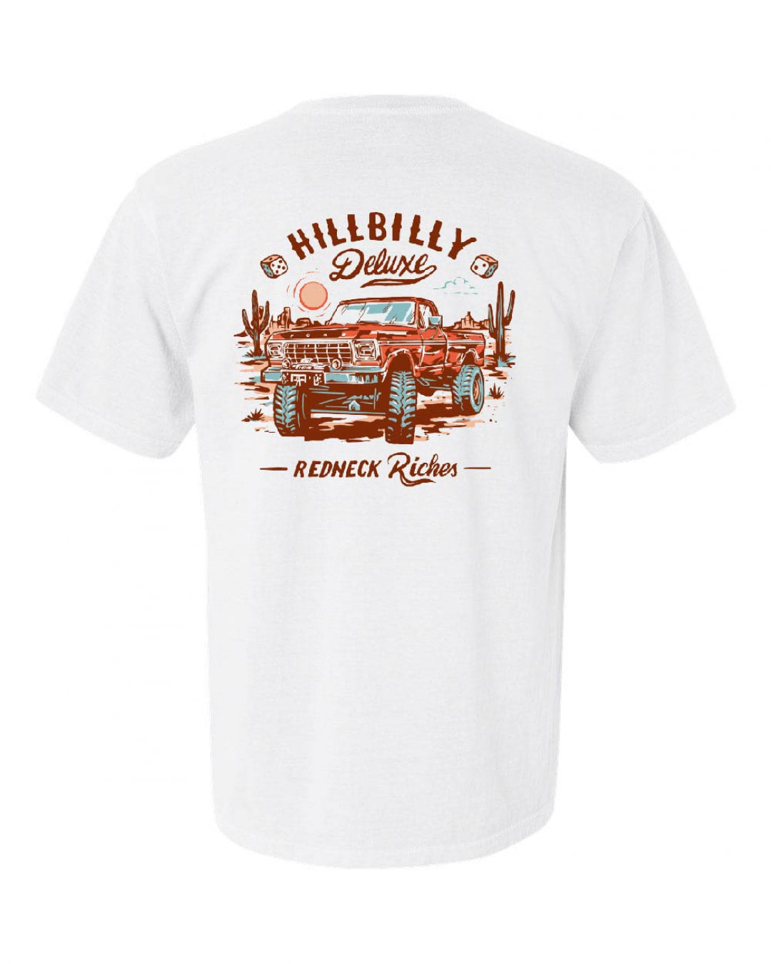 The Original Hillbilly Deluxe Tee - White