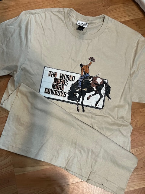 The World Needs More Cowboys Tee