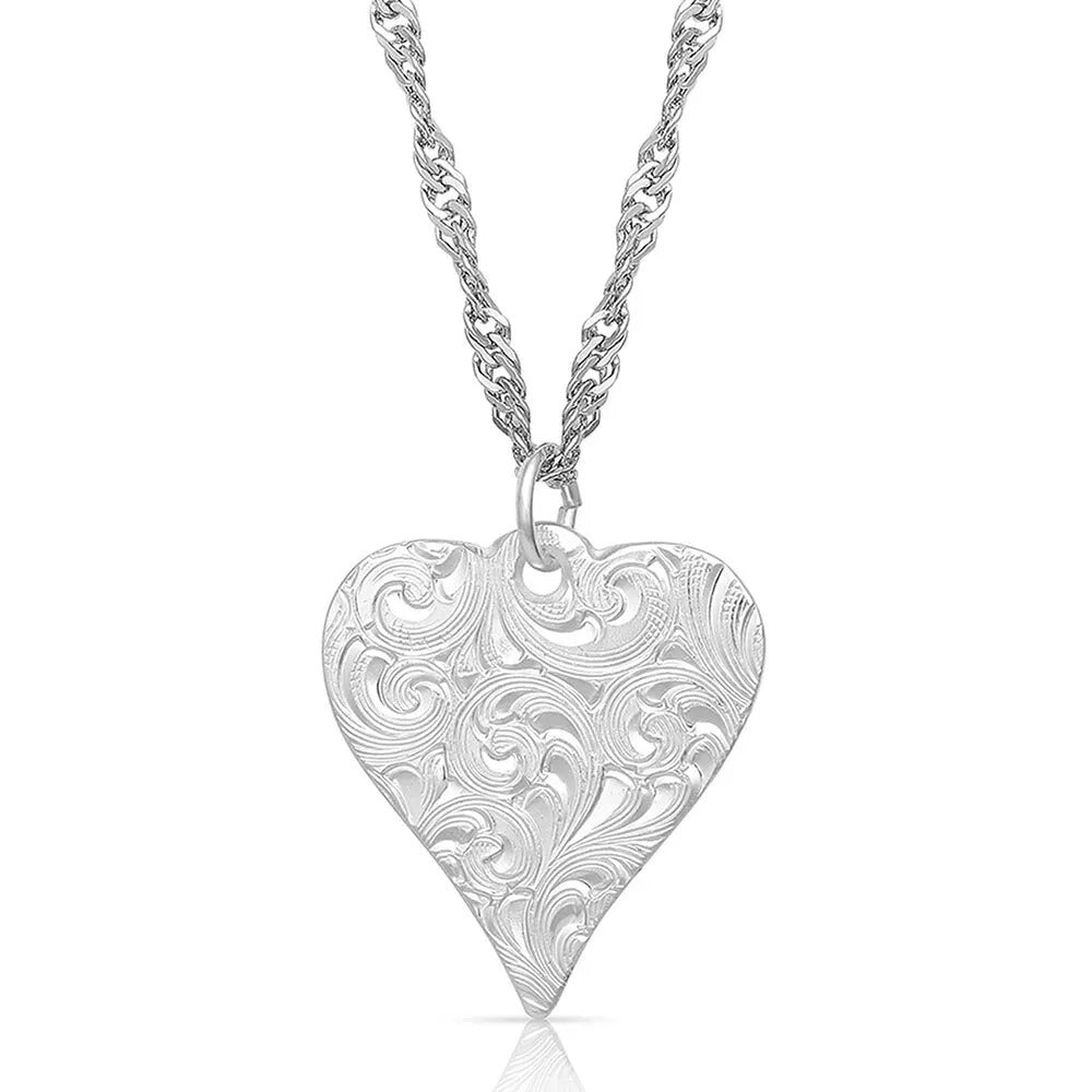 Just My Heart Necklace by Montana Silversmiths