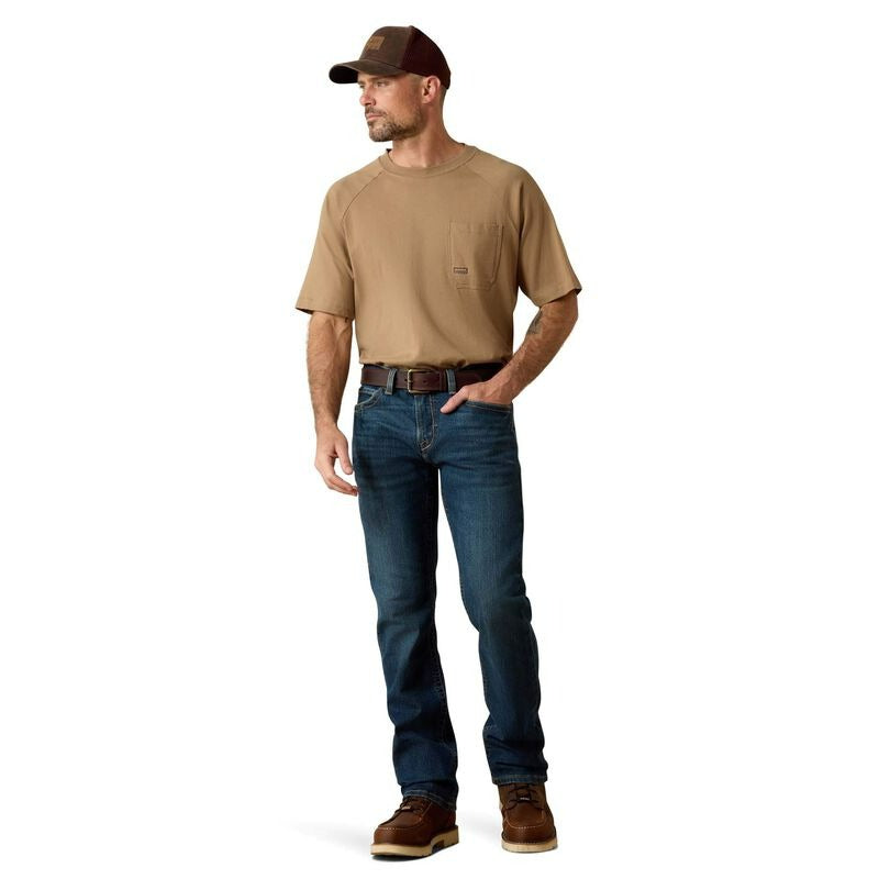 ARIAT Men's Rebar M7 Stackable Straight Leg Jeans - Bodie