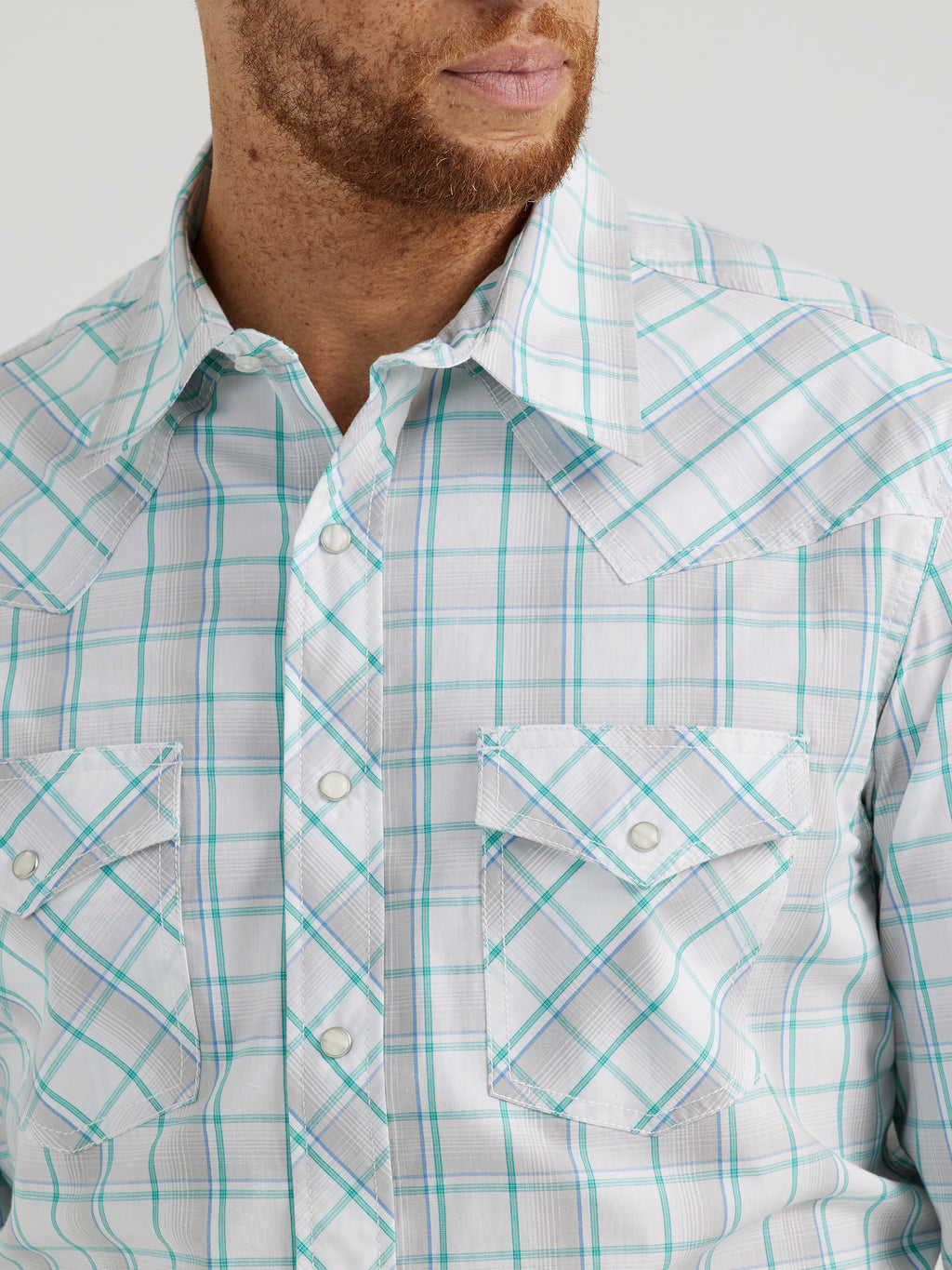 The Easton 20X Men's Advanced Comfort Pearl Snap Shirt by Wrangler