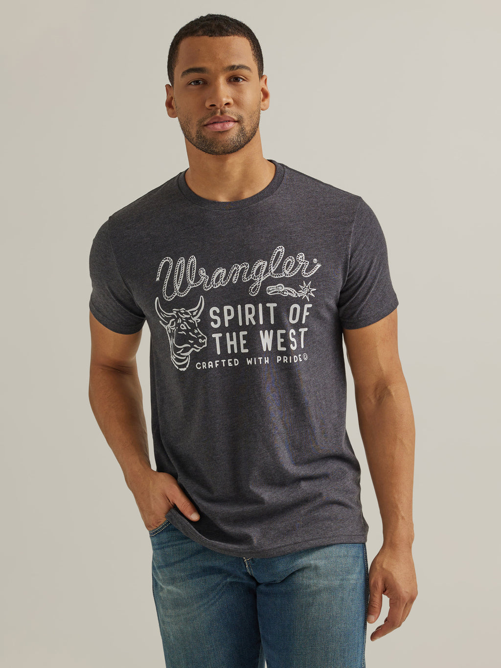 The Spirit of the West Tee By Wrangler