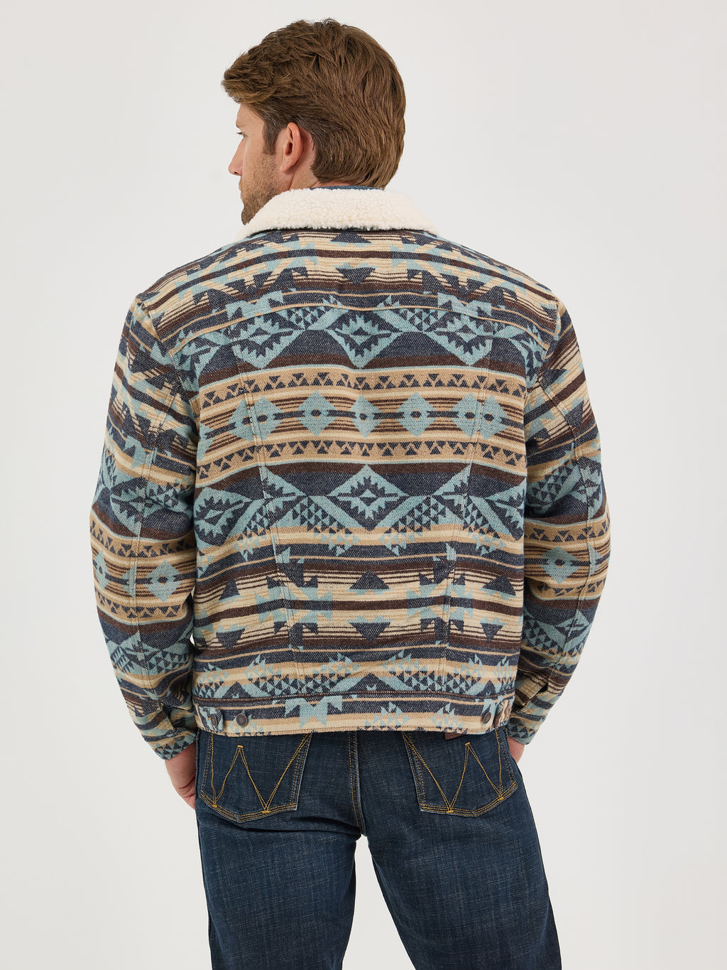 The Hudson Men's Sherpa Jacket by Wrangler