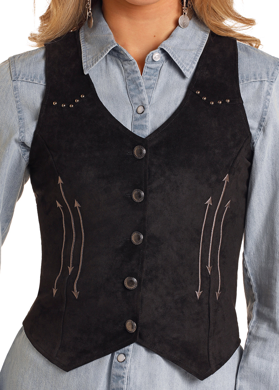 The Wild Wild West Vest by Rock & Roll Denim