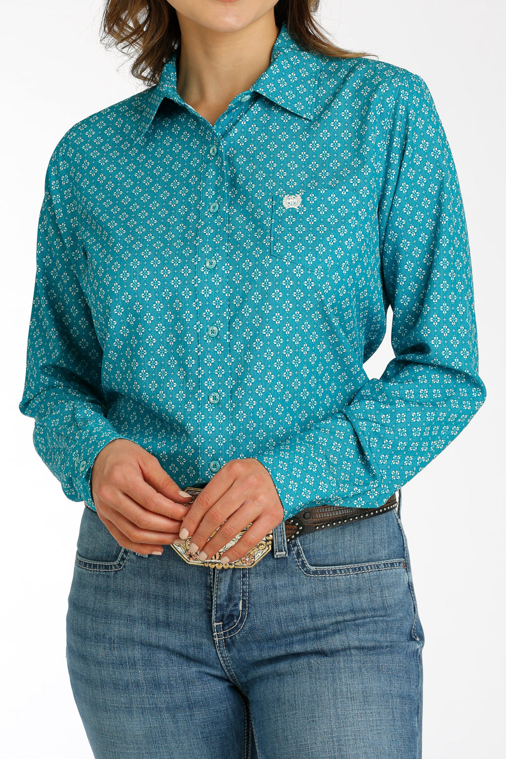 The Kissing Colorado Button Up Shirt by Cinch