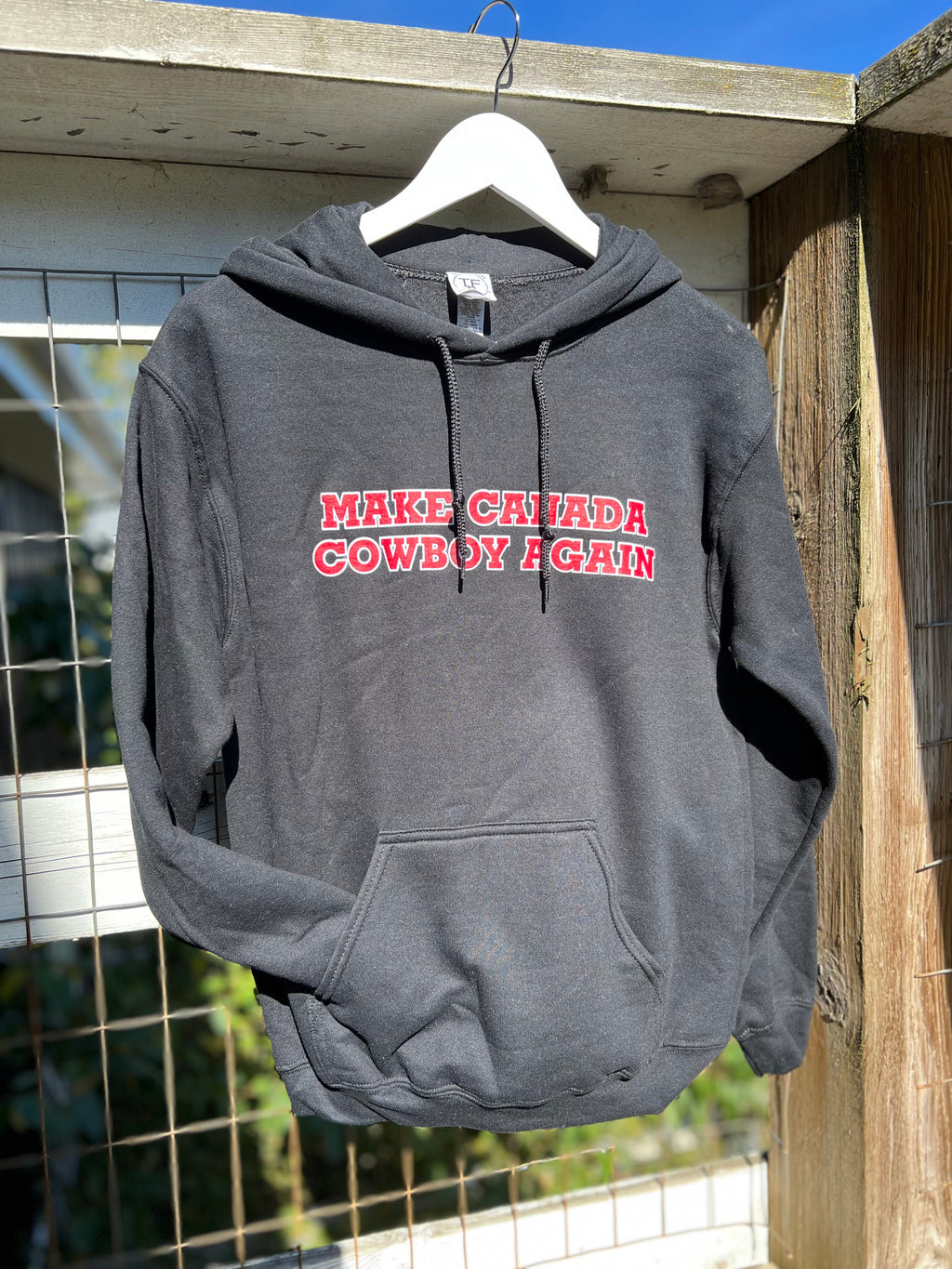 Make Canada Cowboy Again (MCCA) Hoodie - Black