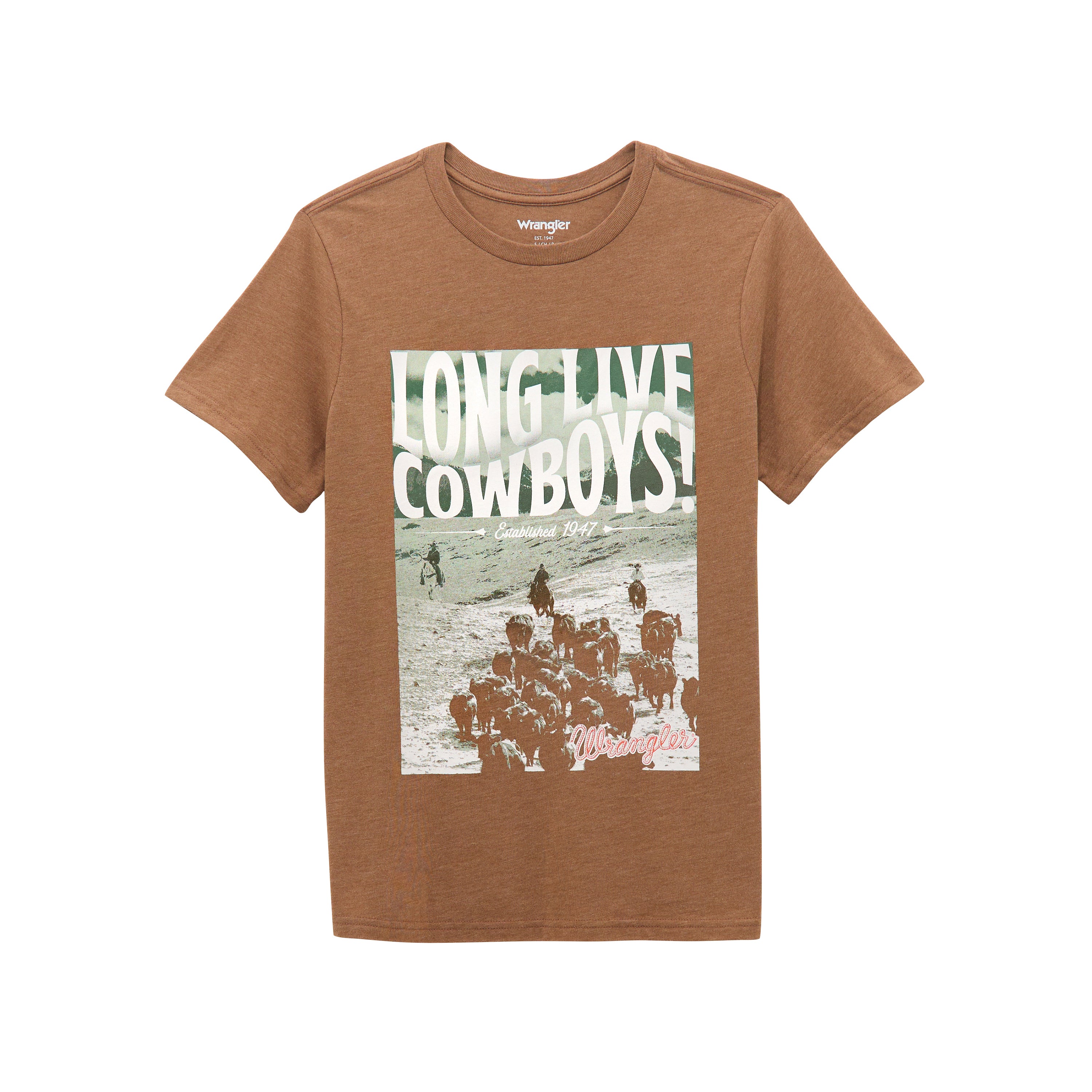 Long Live Cowboys Tee by Wrangler