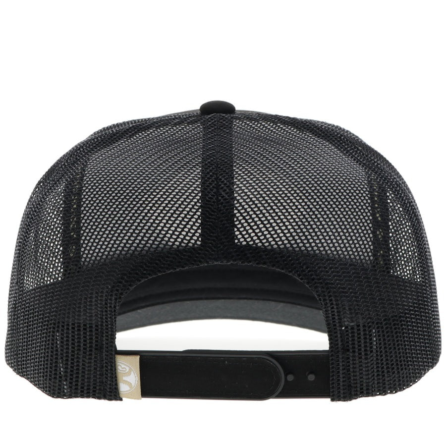 The Punchy Hat by Hooey Black/Black Mesh