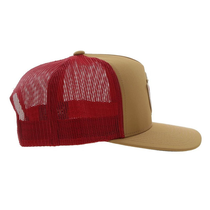 Lone Star Hat by Hooey Tan/Red