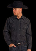 The Midnight Cowboy Pearl Snap Shirt by Panhandle