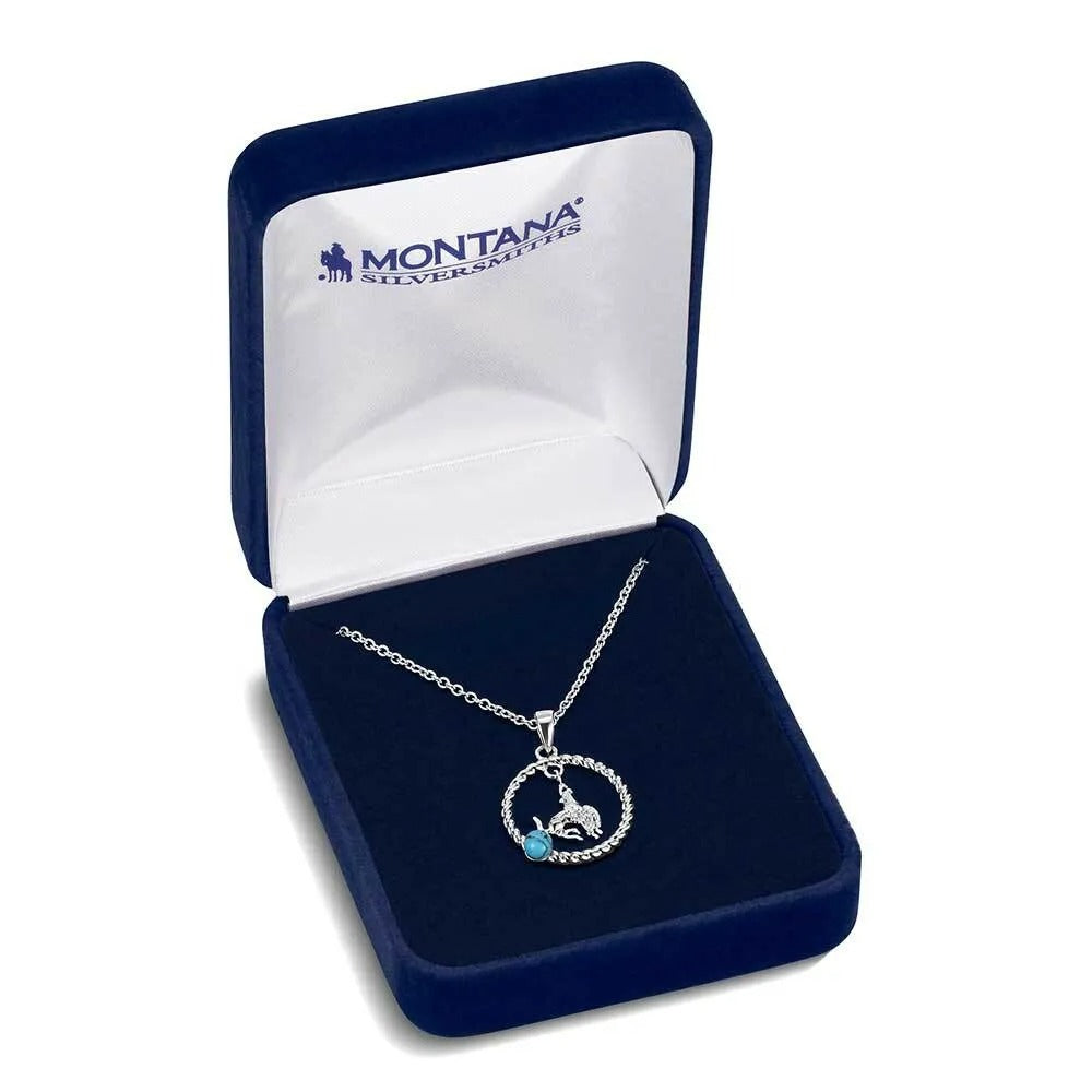 The Rodeo Blues Necklace by Montana Silversmiths