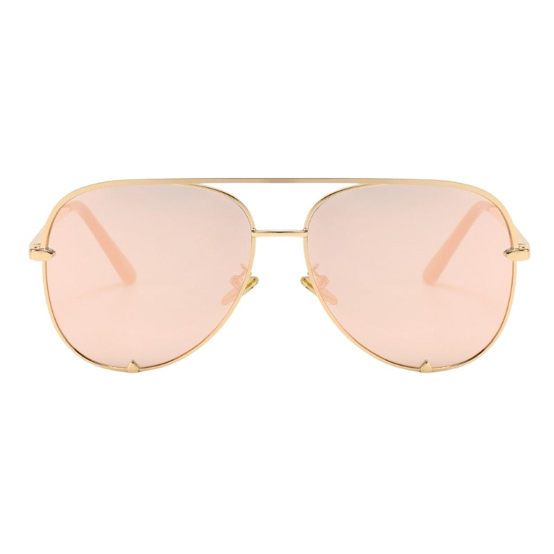 Jaden Aviator Sunglasses in Pink Guitar by American Bonfire