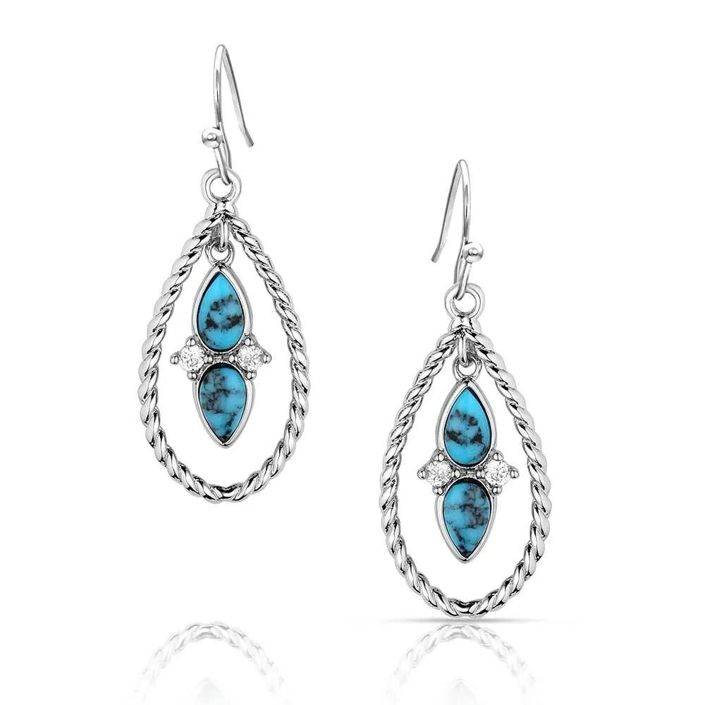 The Del Viento Earrings by Montana Silversmiths