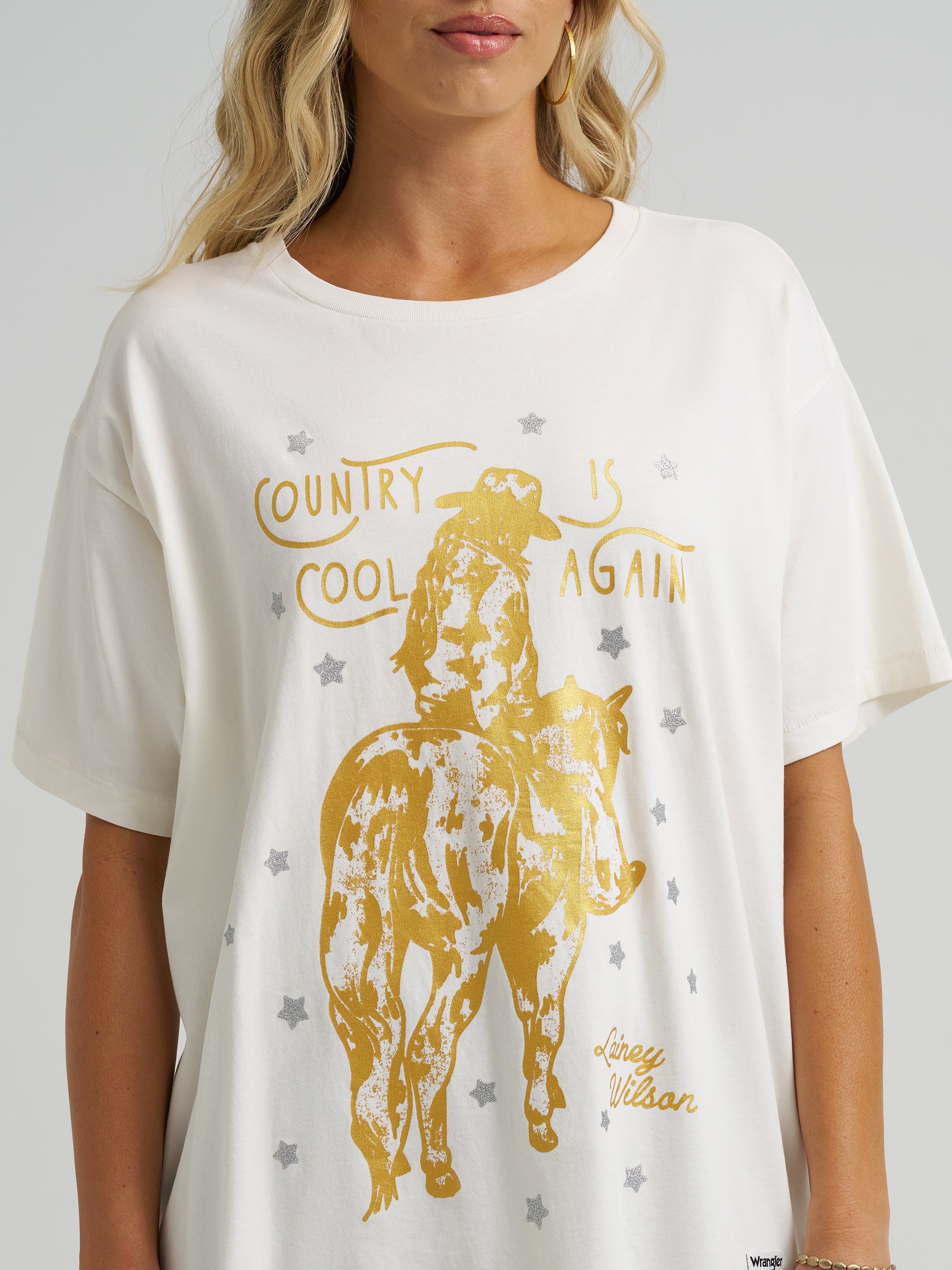 Country is Cool Again Tee - Wrangler x Lainey Wilson