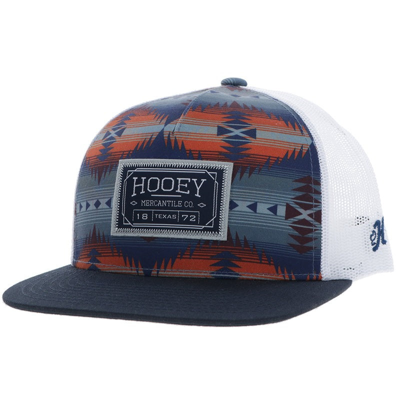 Doc Holiday Hat by Hooey in Navy/Multi Aztec