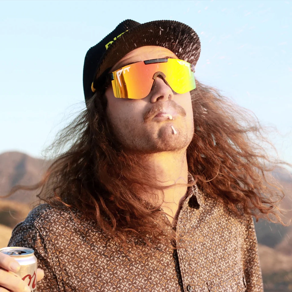 The Original 2.0 Exec Original HDPV Polarized Rainbow Sunglasses by Pit Viper - Wide