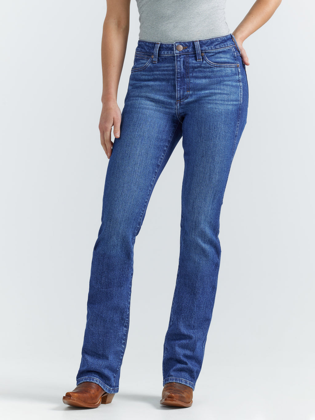 The Hollyn Bailey Bootcut Jeans by Wrangler