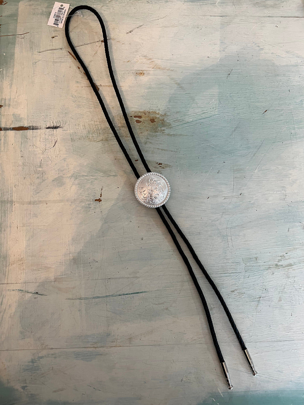 Silver Concho Bolo