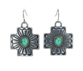 Cross Concho Earrings by Justin