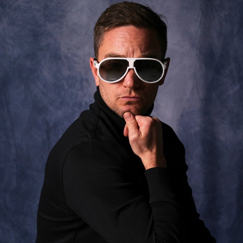 The Jethawk HDPV Polarized Sliver Sunglasses by Pit Viper - The Miami Nights