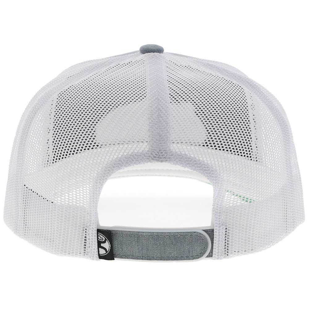 The Cactus Ropes OH Hat by Hooey - Grey/Wht