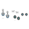 Everyday Western 4 pack Earring Set by Montana Attitude