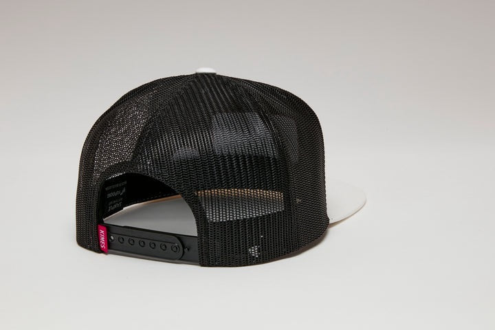 Next Level Trucker Hat by Kimes Ranch in White