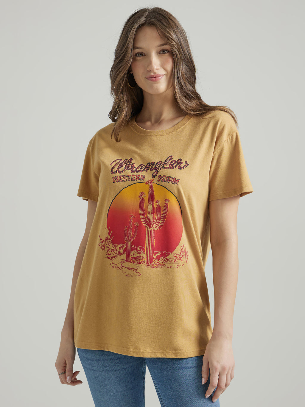 The Saguaro Sunset Tee by Wrangler