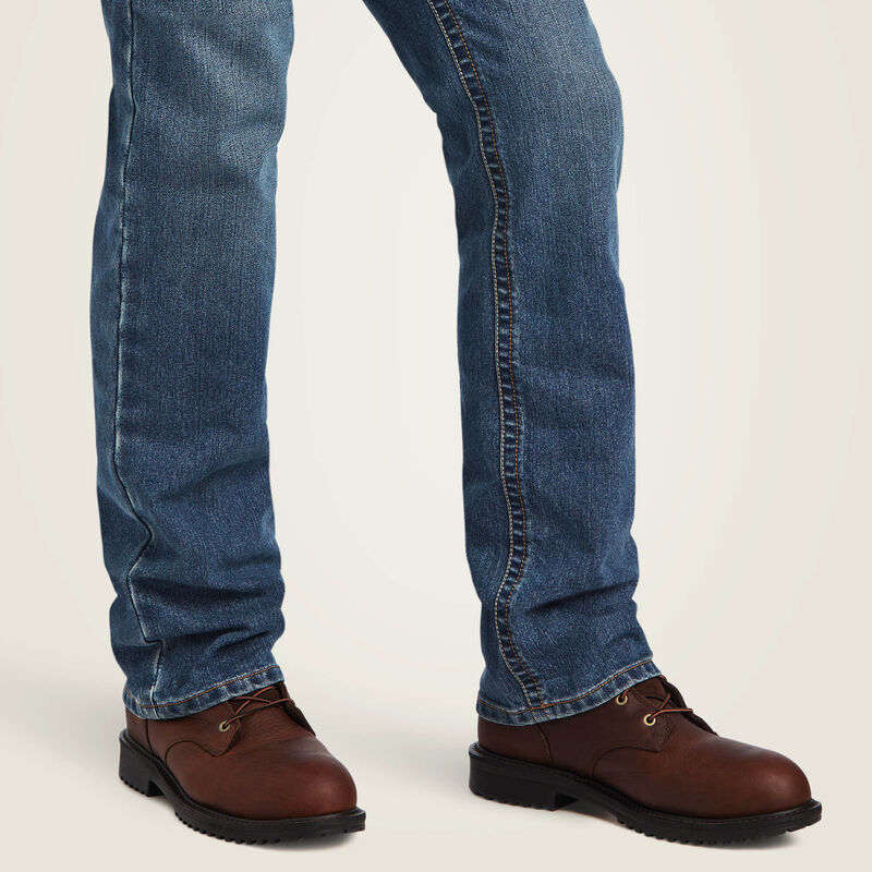 ARIAT Men's Rebar M7 Stackable Straight Leg Jeans
