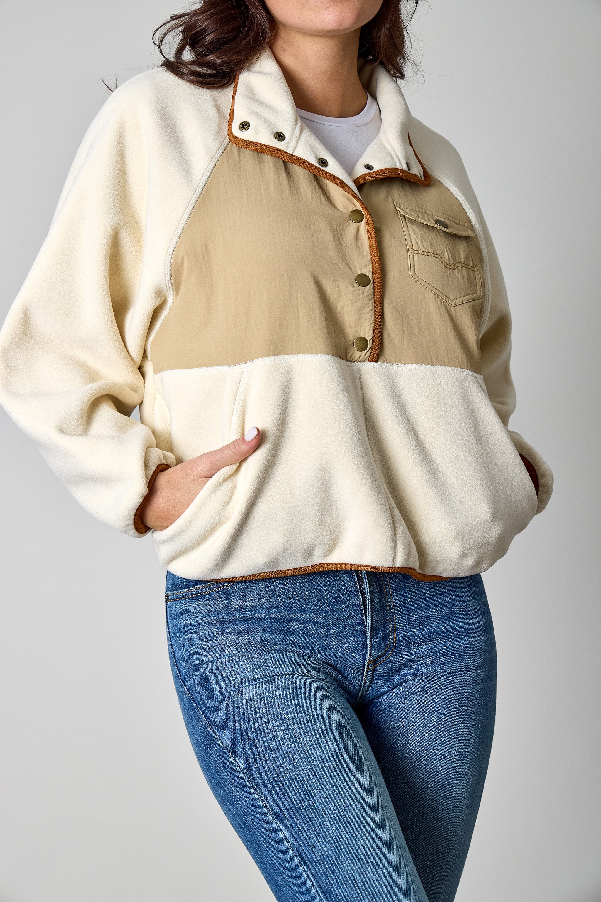 The Josie Fleece by Kimes Ranch - Natural